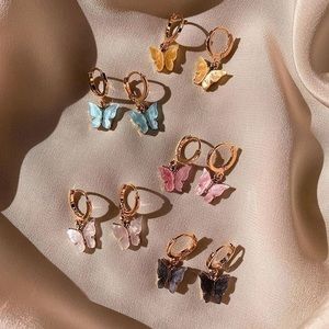 Cute Dainty Butterfly Earrings